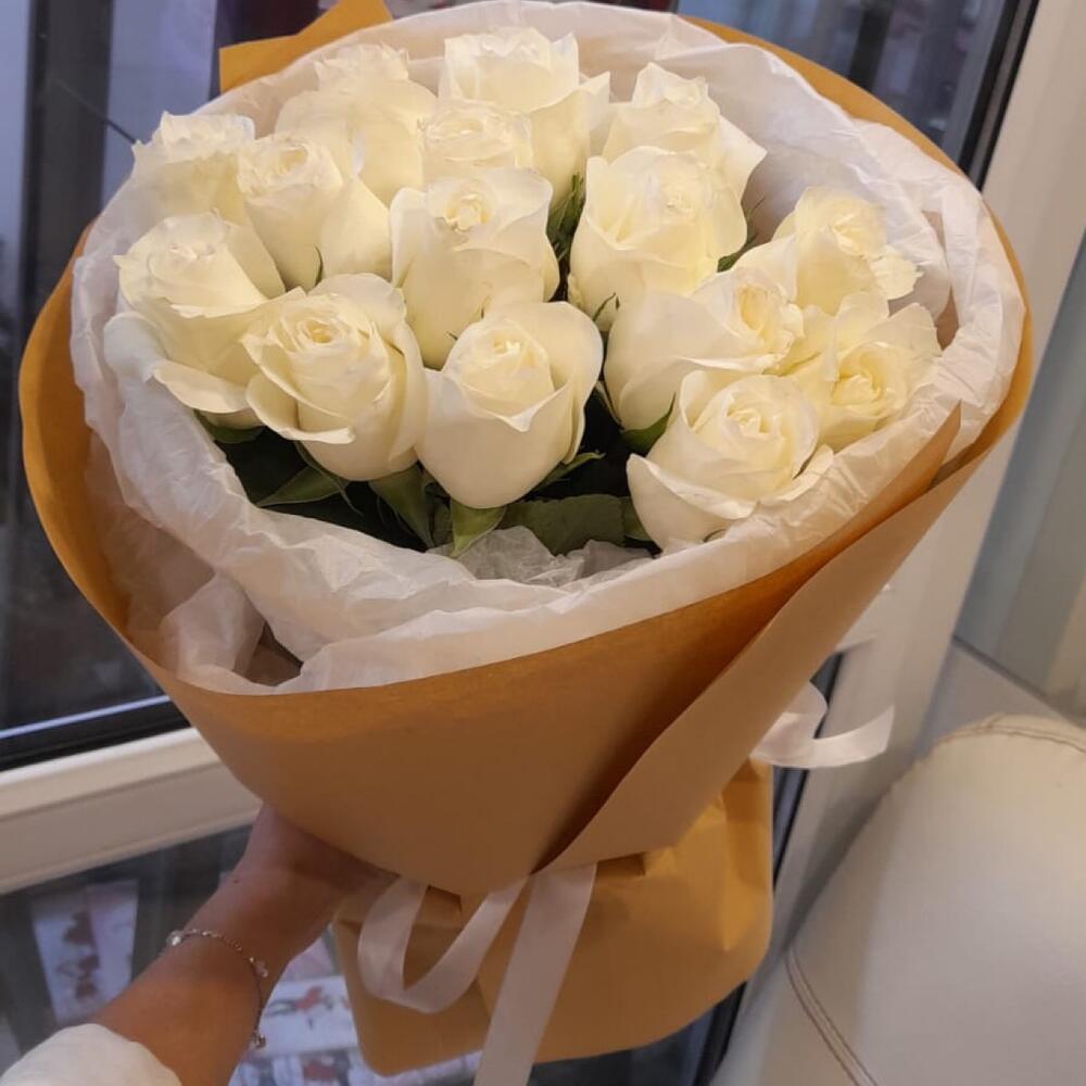 Белые розы в Крафте