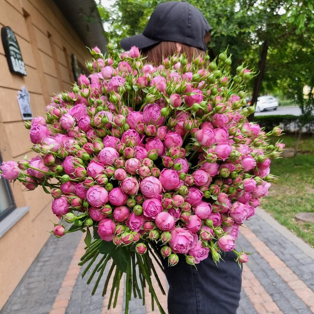 51шт. Пионовидные розы